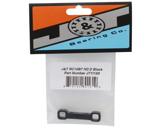 J&T Bearing Co. Team Associated RC10B7 HD " D" Block