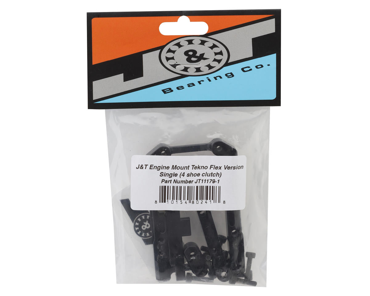 J&T Bearing Co. Tekno Flex Engine Mount (Single) (4 Shoe Clutch)