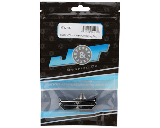 J&T Bearing Co. Custom Works Aluminum Battery Stay Set