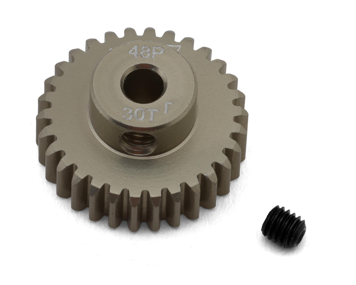 J&T Bearing Co. Lightweight Hard Anodized 48P Aluminum Pinion Gear (30T)