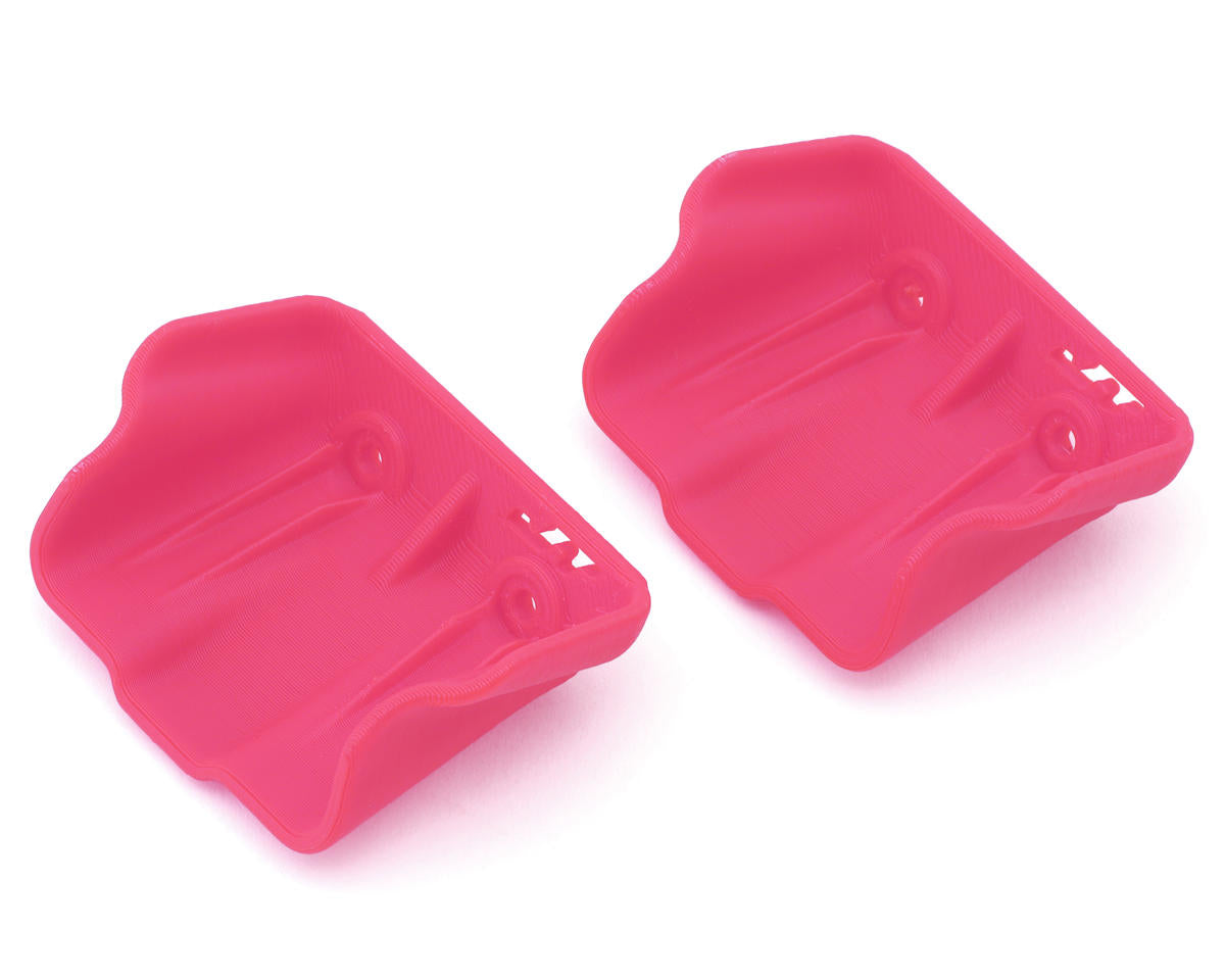 J&T Bearing Co. Tekno RC Aerovex 1/8 Buggy Front Nose Wings (Flo Pink) (2)