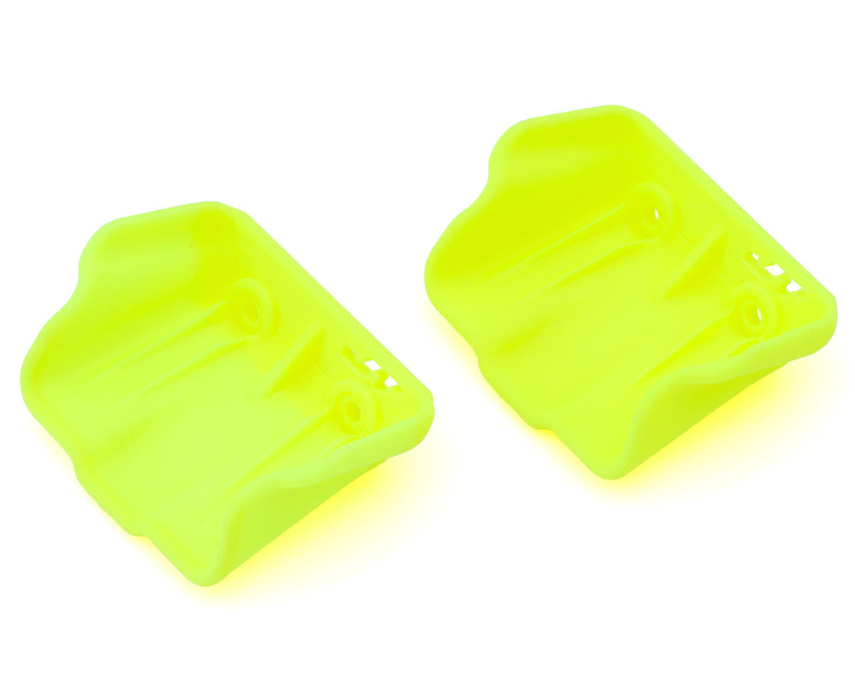 J&T Bearing Co. Tekno RC Aerovex 1/8 Buggy Front Nose Wings (Flo Yellow) (2)