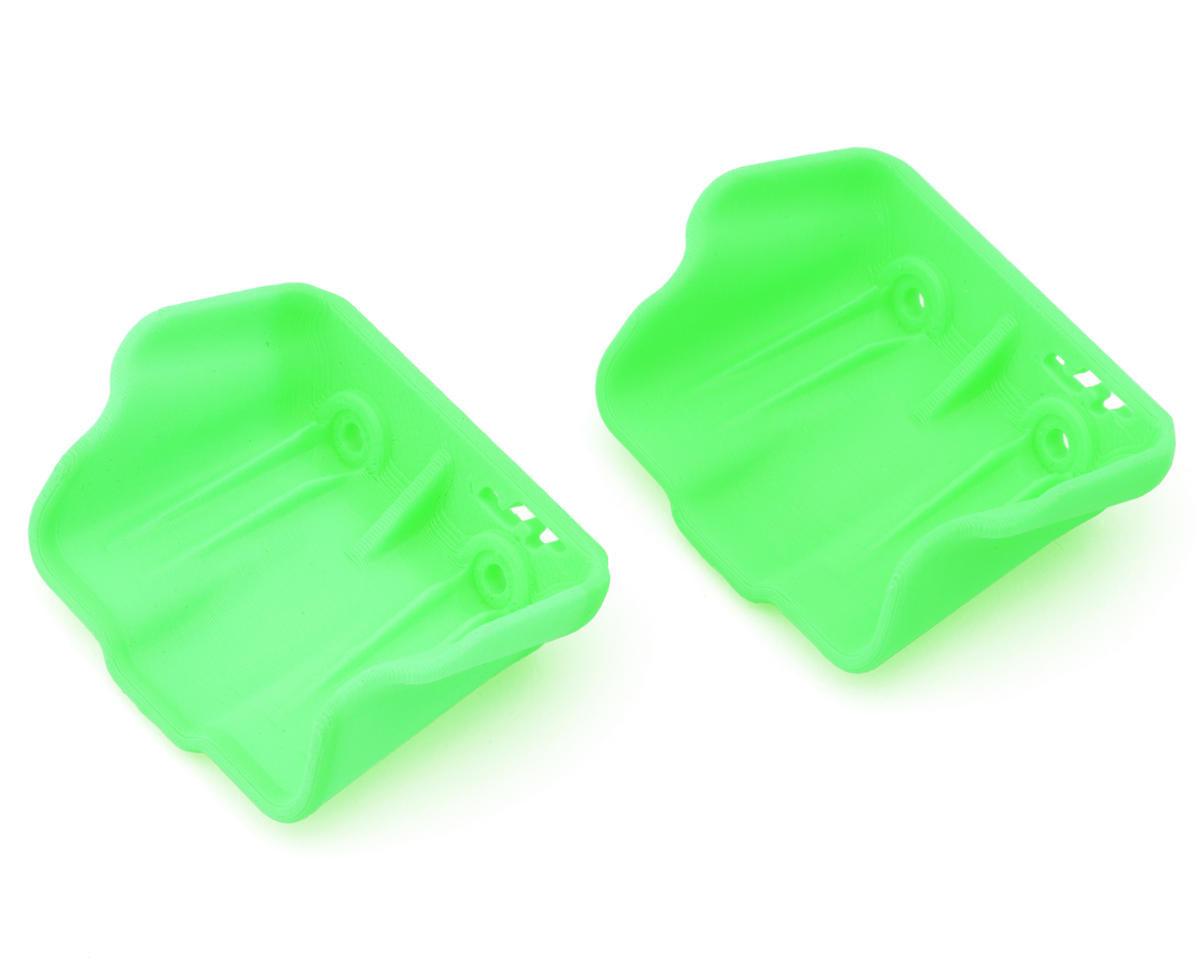 J&T Bearing Co. Tekno RC Aerovex 1/8 Buggy Front Nose Wings (Green) (2)
