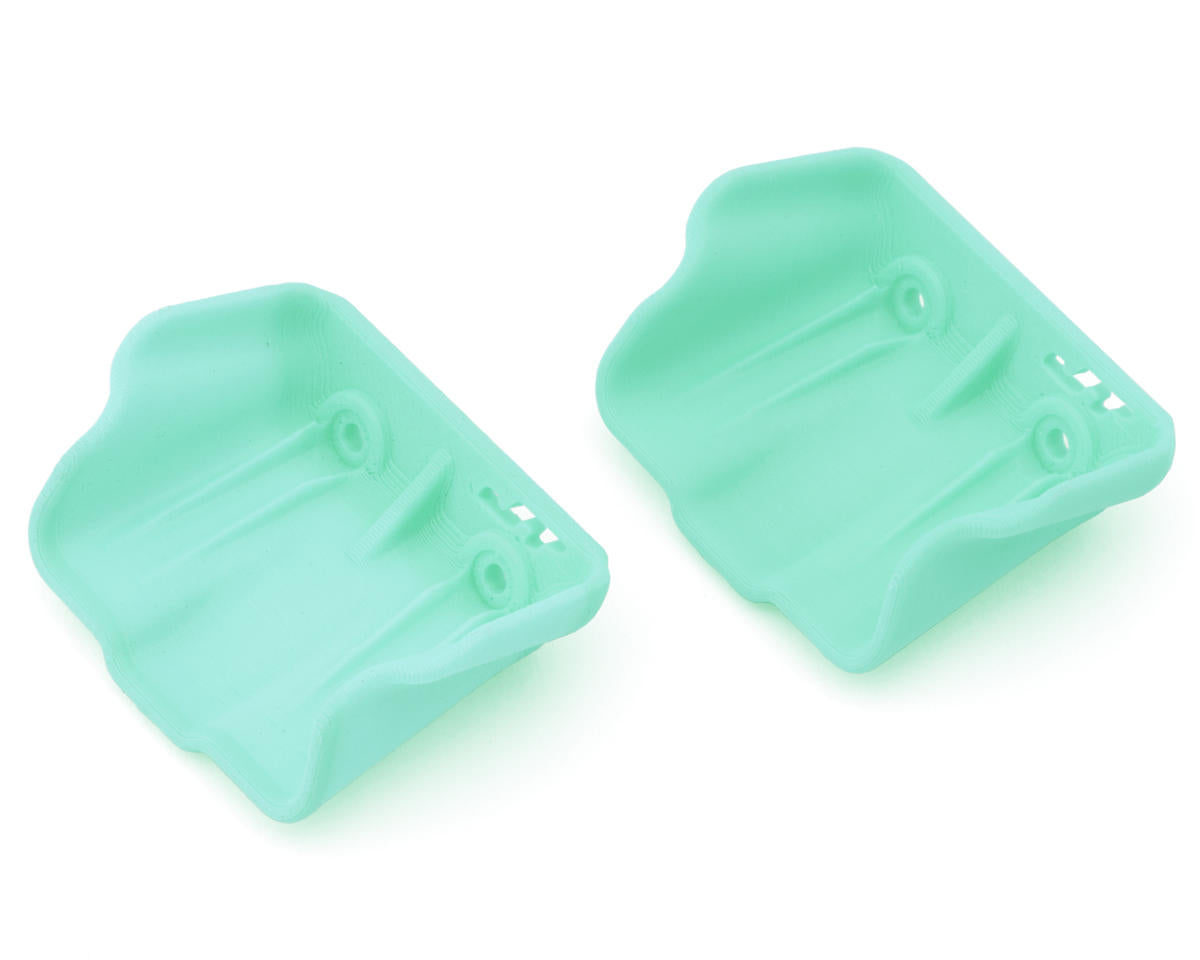 J&T Bearing Co. Tekno RC Aerovex 1/8 Buggy Front Nose Wings (Teal) (2)
