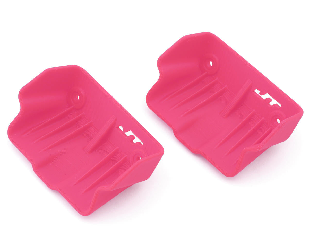 J&T Bearing Co. Tekno RC Aerovex 1/8 Truggy Front Nose Wings (Flo Pink) (2)