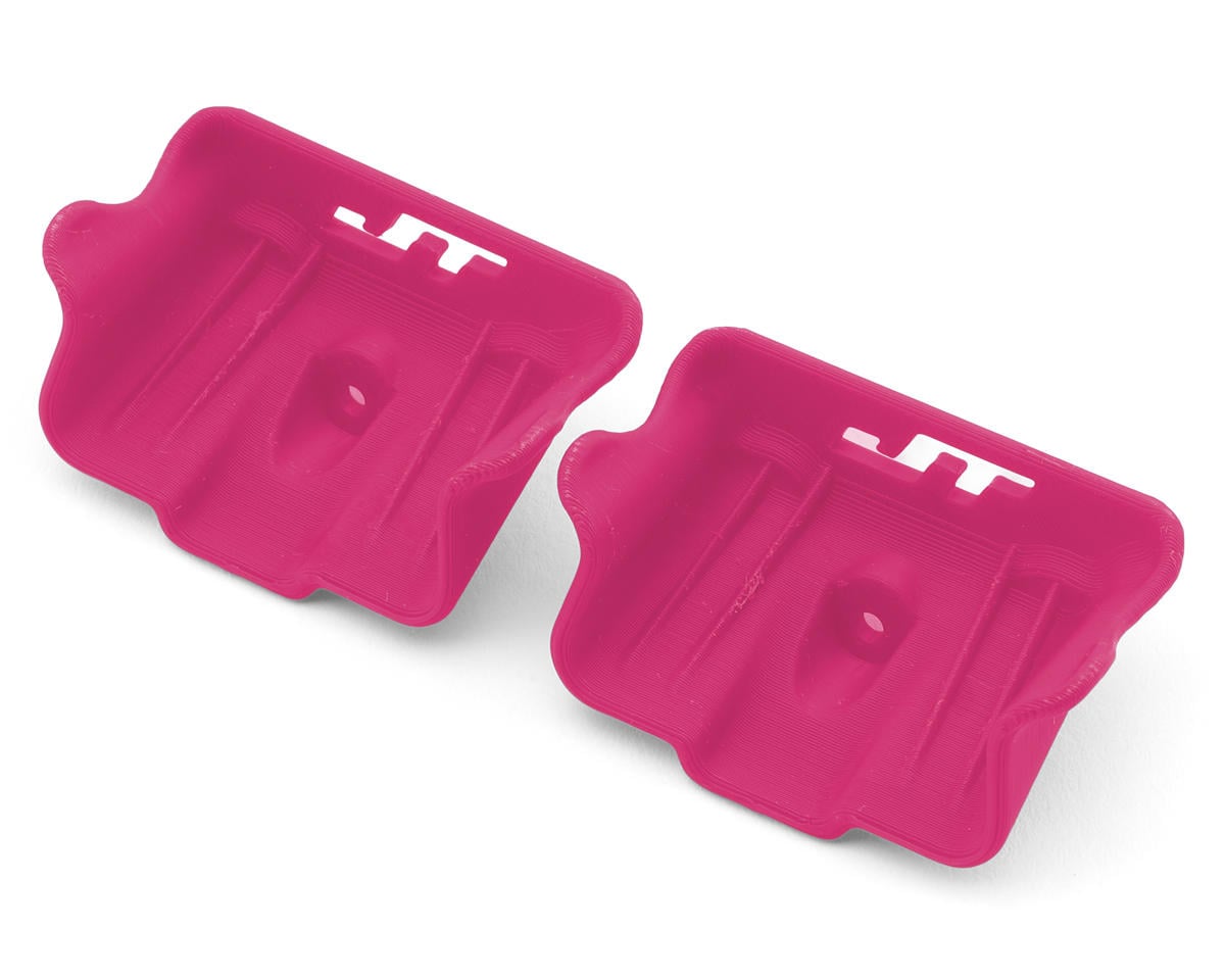 J&T Bearing Co. Team Associated Aerovex 1/8 Buggy Front Nose Wings (Pink) (2)