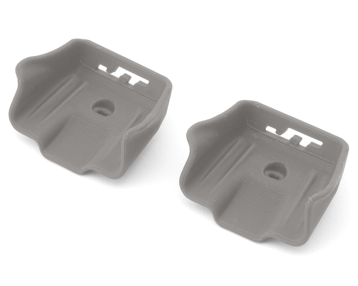J&T Bearing Co. Mugen/Sworkz Aerovex 1/8 Buggy Front Nose Wings (Grey) (2)