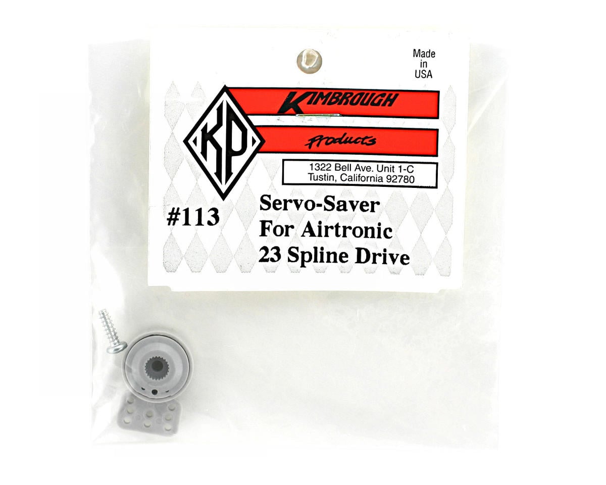Kimbrough 23 Spline Servo Saver for KO/Airtronics/JR Servos (1)