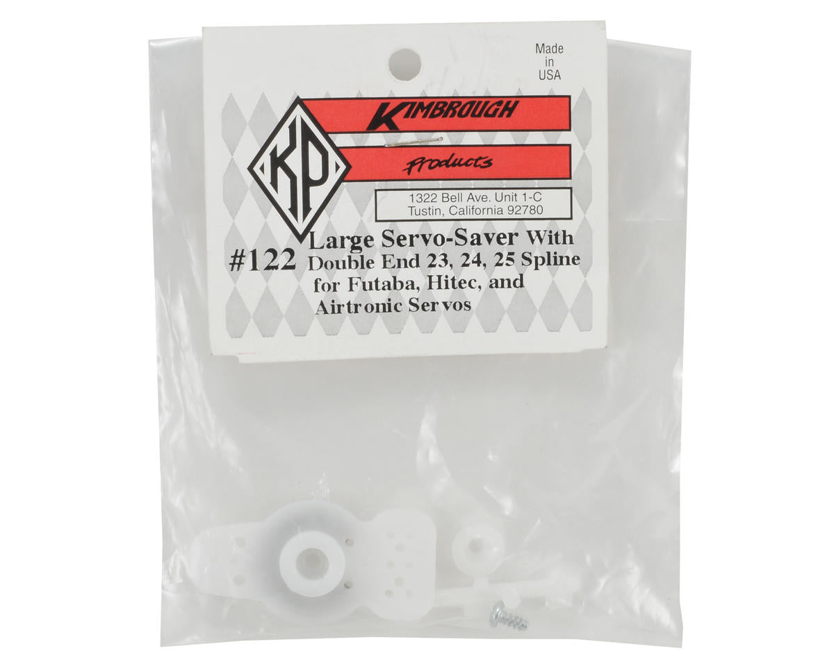 Kimbrough Lg Double Ended Servo Saver:23,24,25 Spline Drive