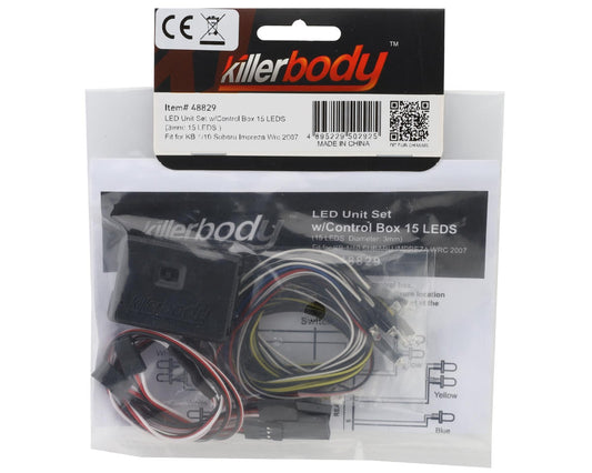 Killerbody Subaru Impreza WRC 2007 LED Light Set w/Control Box