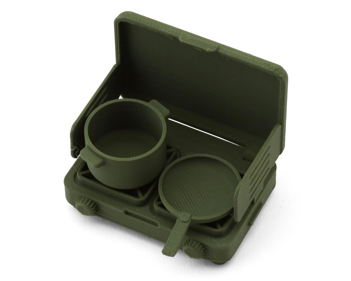 Knight Customs 1/10 Camping Stove Scale Accessory Set (Green)