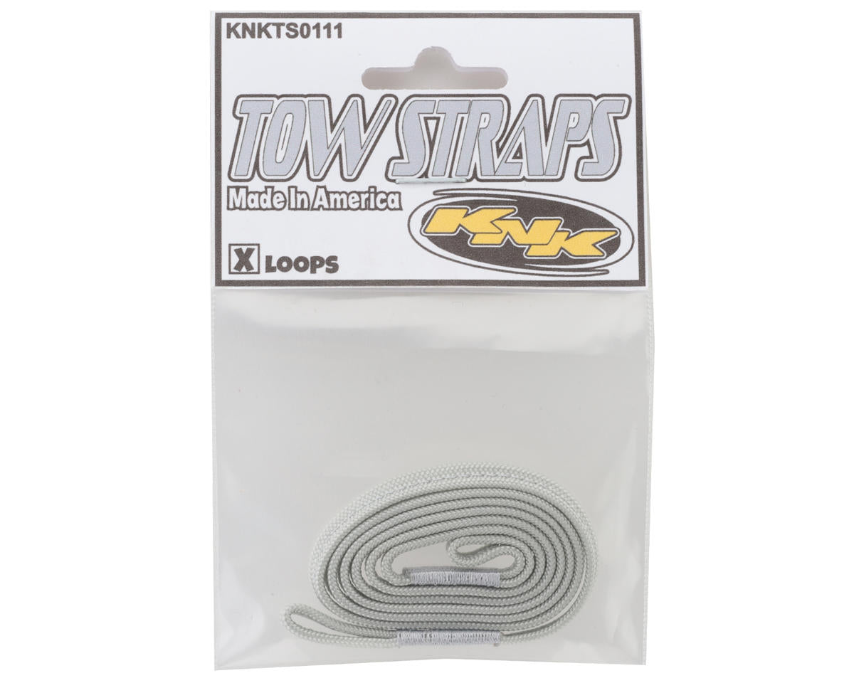Team KNK Tow Strap (Silver)