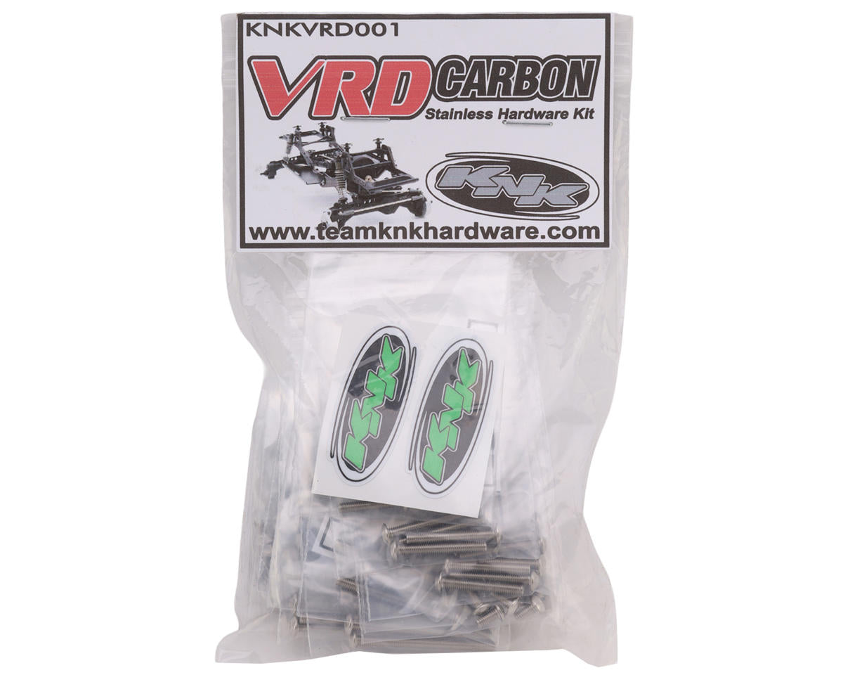 Team KNK Vanquish VRD Carbon Stainless Steel Hardware Kit
