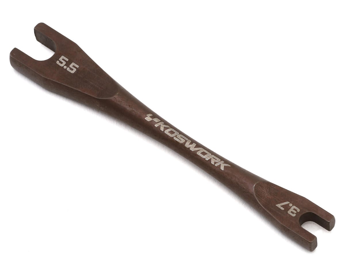 Koswork 3.7mm Steel Turnbuckle Wrench (3.7mm & 5.5mm)