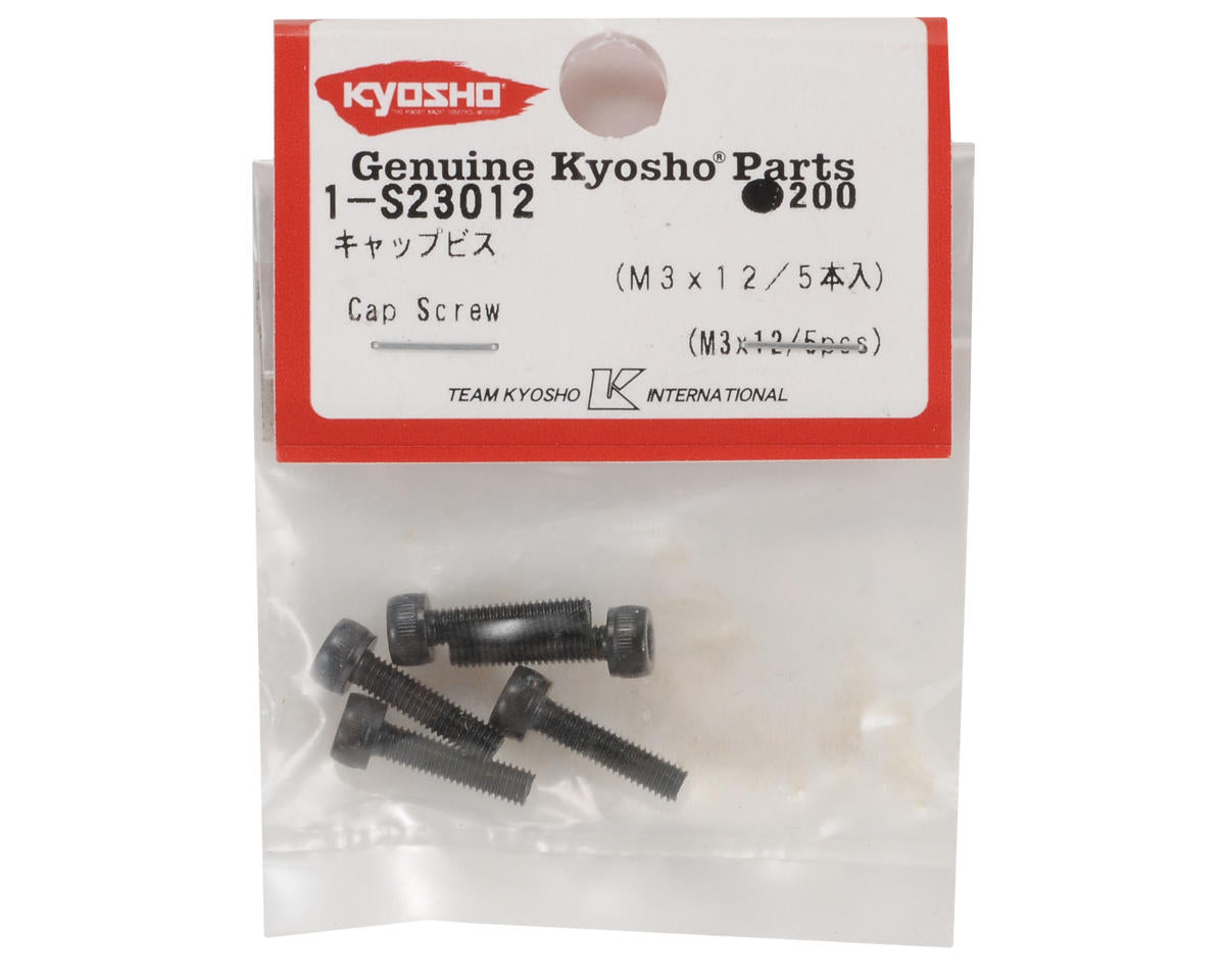 Kyosho 3x12mm Cap Head Screw (5)