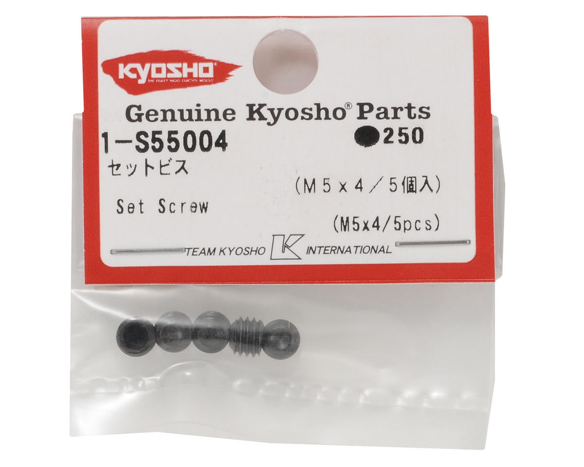 Kyosho 5x4mm Set Screw (5)