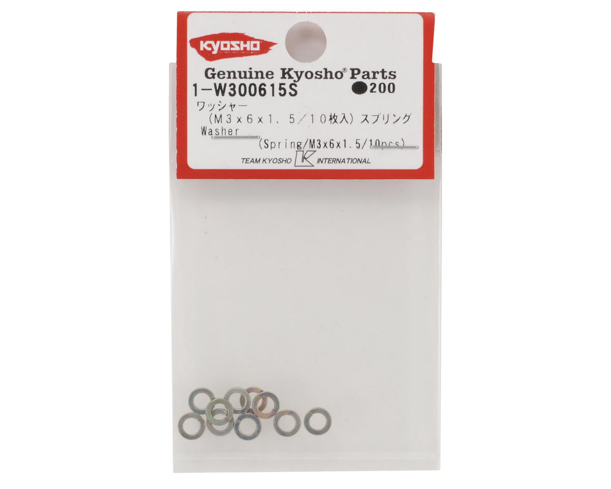 Kyosho 3x6x1.5mm Spring Washer (10)
