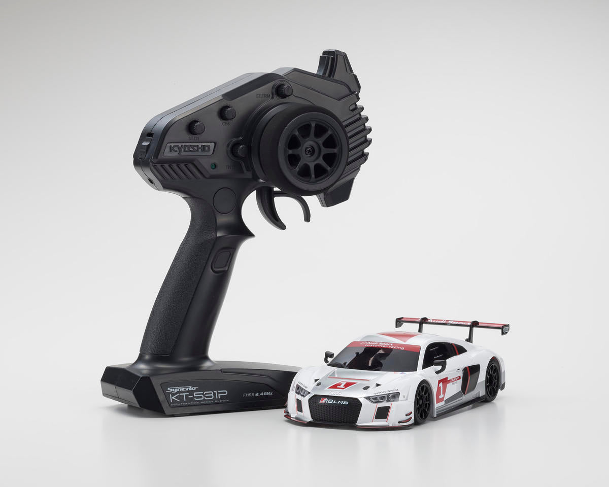 Kyosho MR-04 RWD Mini-Z ReadySet w/Audi R8 LMS Body (White)
