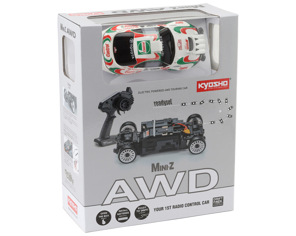 Kyosho MA-020 AWD Mini-Z ReadySet w/Celica GT-Four RC No.7 WRC 1993 Body