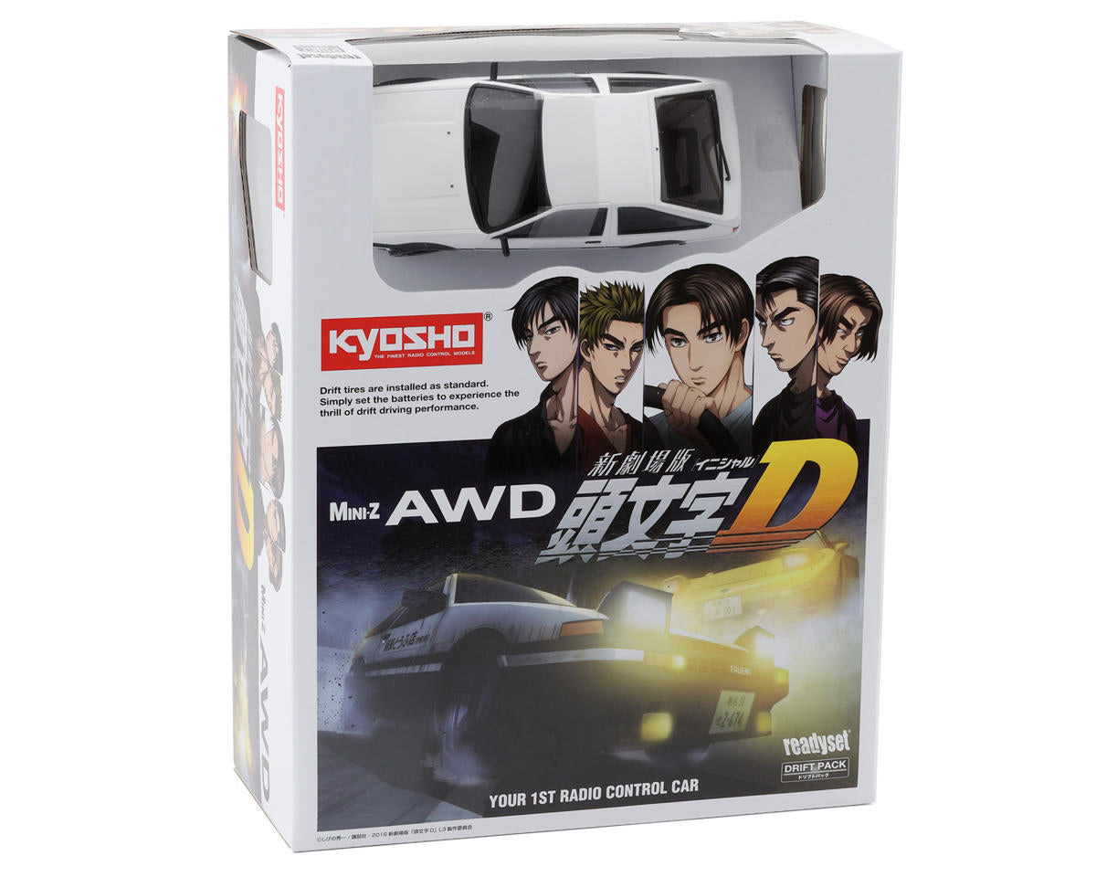 Kyosho MA-020 AWD Mini-Z Readyset w/Toyota Sprinter Trueno AE86 INITIAL D