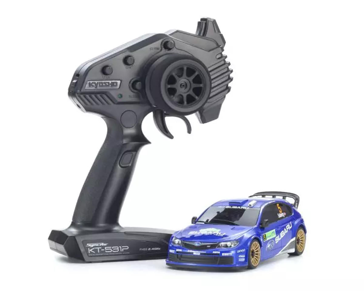 Kyosho MA-020 AWD Mini-Z ReadySet w/2008 Subaru Impreza WRC Rally Body