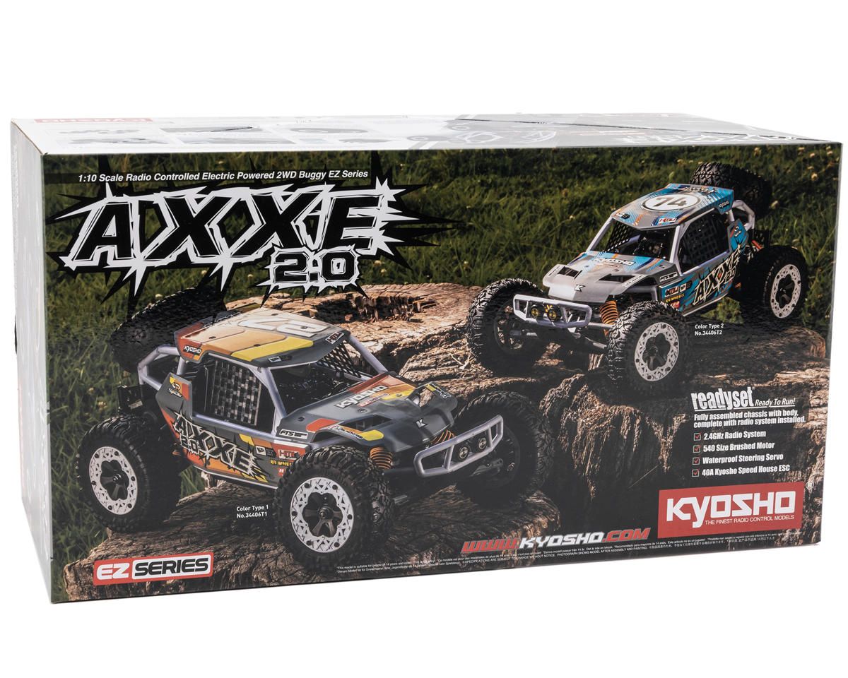 Kyosho AXXE 2.0 1/10 ReadySet Electric 2WD Buggy (Blue)