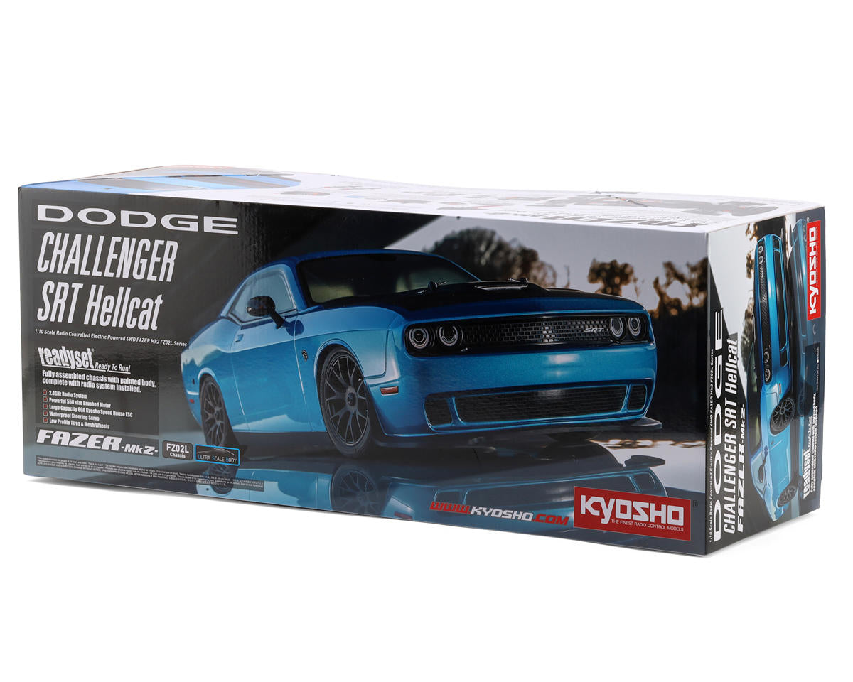 Kyosho Fazer Mk2 Dodge Challenger SRT Hellcat Electric 4WD 1/10 RTR Touring Car