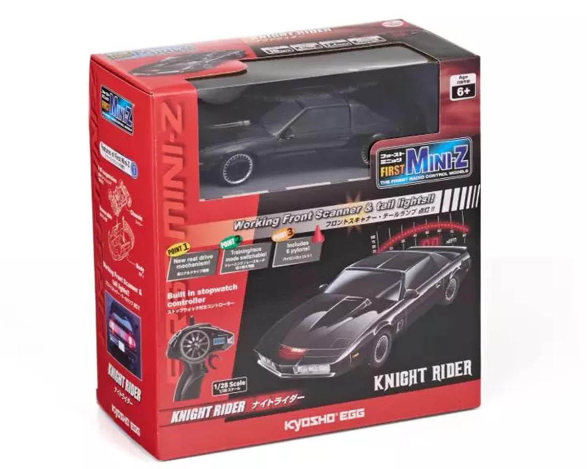 Kyosho First Mini-Z RWD ReadySet w/Knight Rider K2000 (K.I.T.T.) Body