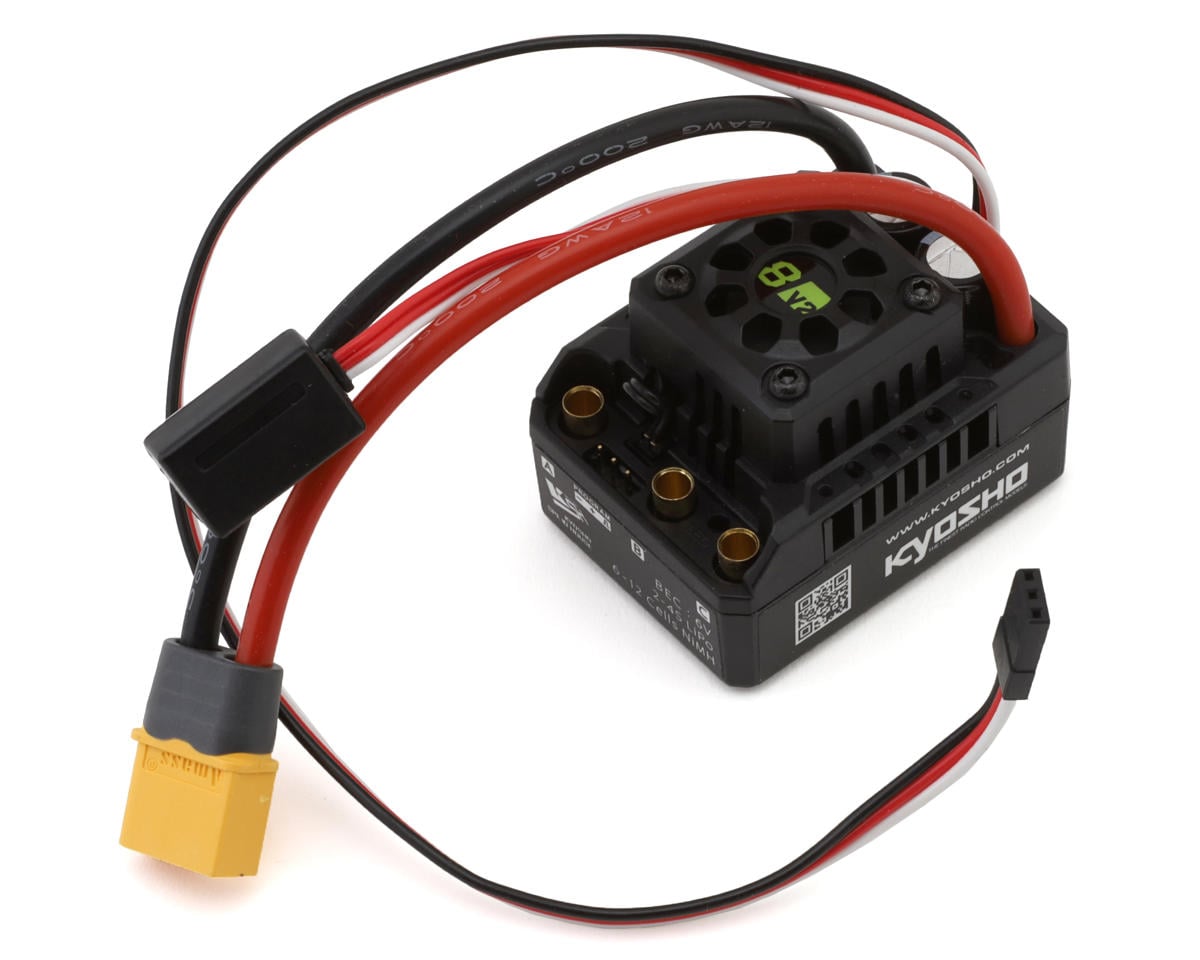 Kyosho Speed House Brainz 8 V2 120A Sensorless Brushless ESC