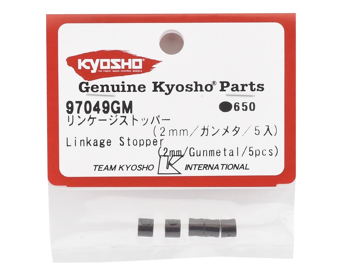 Kyosho 2mm Linkage Stopper (Gunmetal) (5)