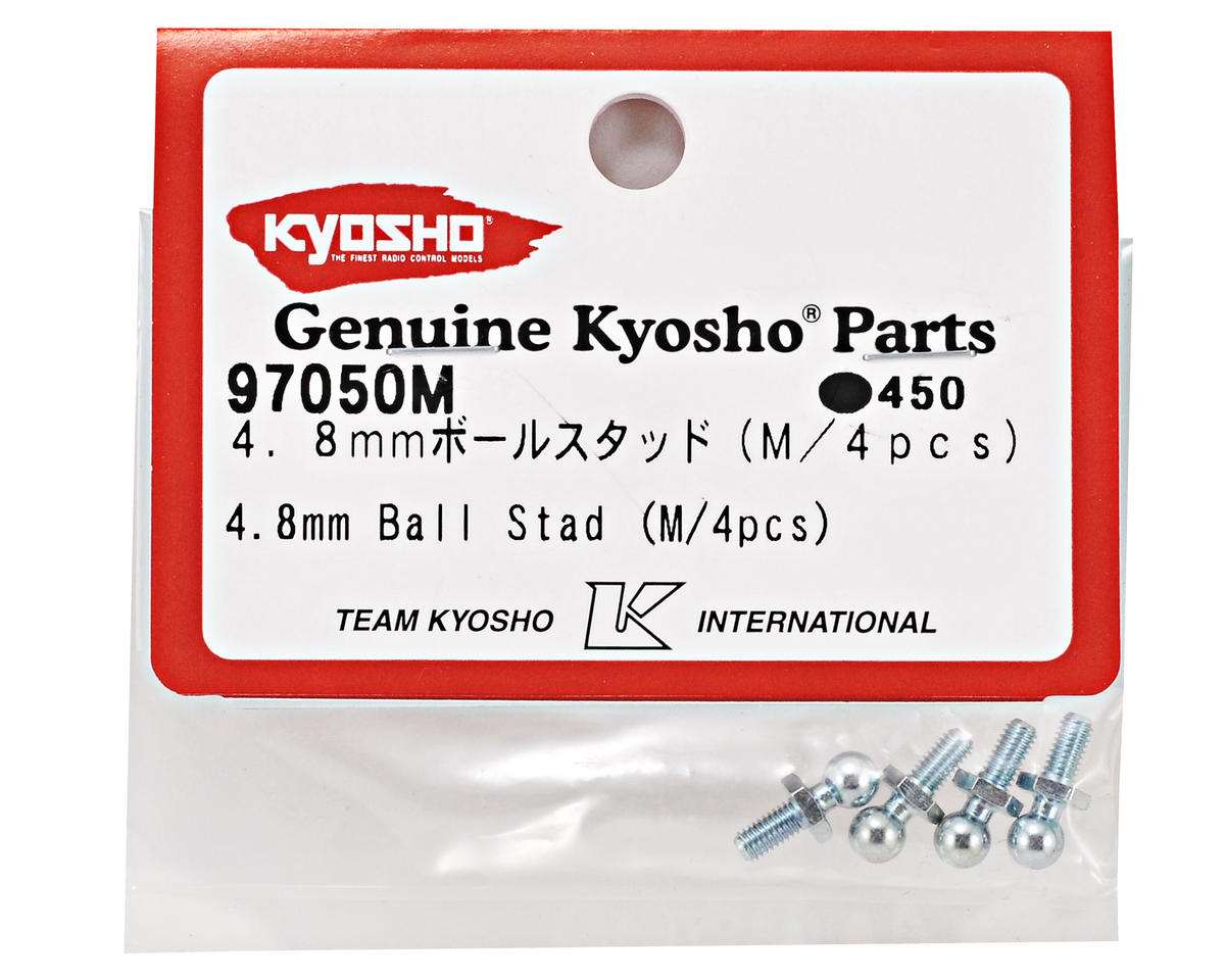 Kyosho 4.8mm Medium Ball Stud Set (4) (FS2 SP)