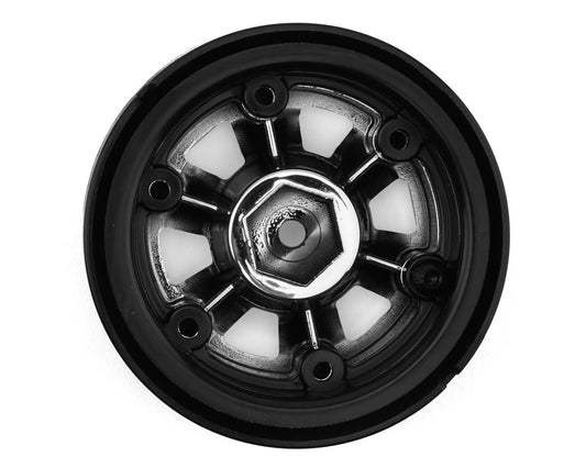 Kyosho KC10 Composite 1.9" 6-Spokes Bead-lock Wheels (Chrome) (2)