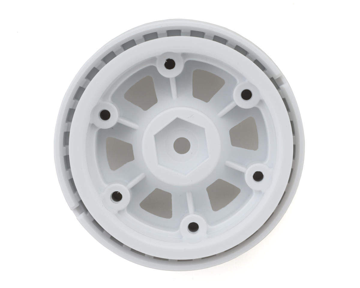 Kyosho KC10 Composite 1.9" 6-Spokes Bead-lock Wheels (White) (2)