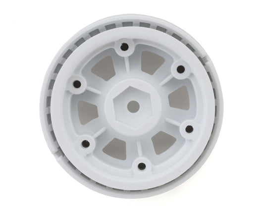 Kyosho KC10 Composite 1.9" 6-Spokes Bead-lock Wheels (White) (2)