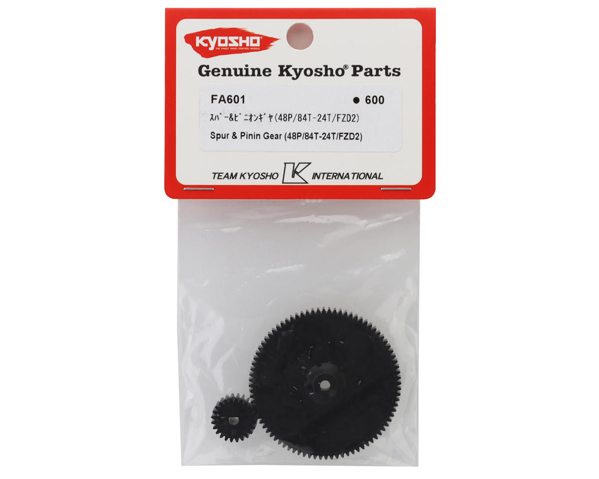 Kyosho Fazer FZD2 48P Spur & Pinion Gears Set (84T-24T)