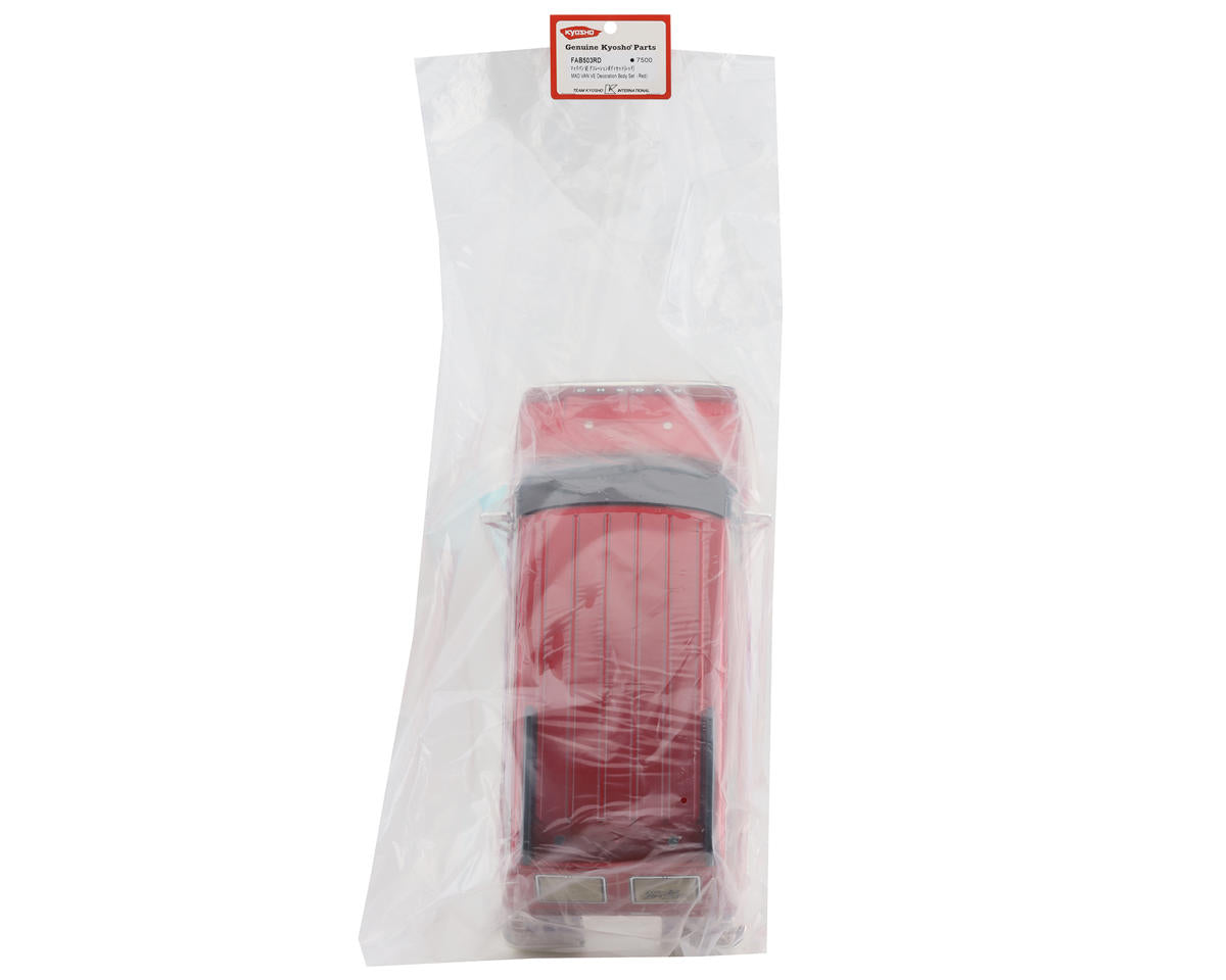 Kyosho Mad Van VE Pre-Painted Body Set (Red)