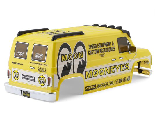 Kyosho Fazer Mk2 Mad Van Pre-Painted Body Set (Mooneyes/Yellow)