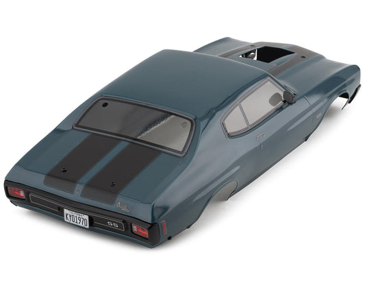 Kyosho Fazer Mk2 1970 Chevy Chevelle Supercharged Pre-Painted Body (Dark Blue)