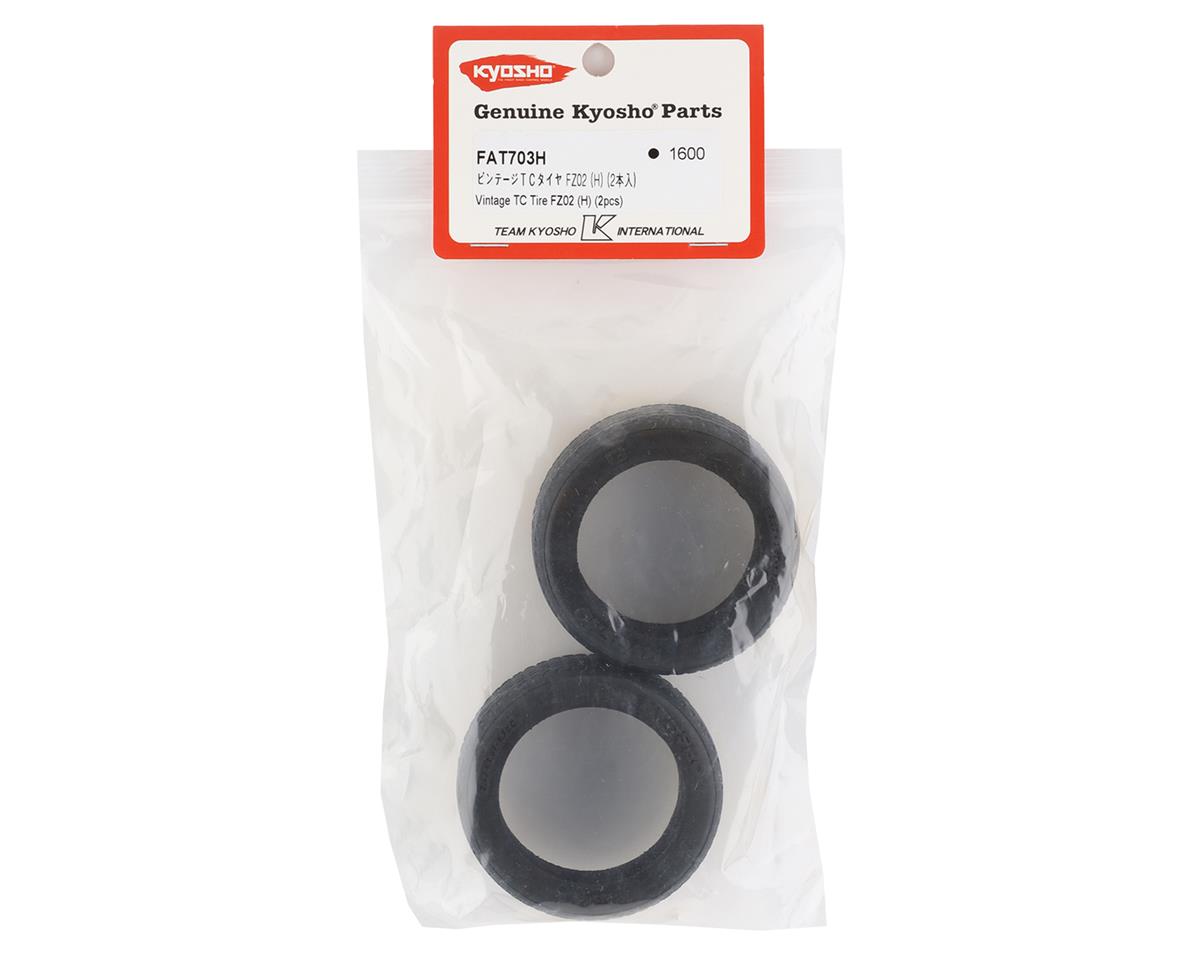 Kyosho Fazer FZ02 Vintage TC Sedan Tires (2) (Hard)