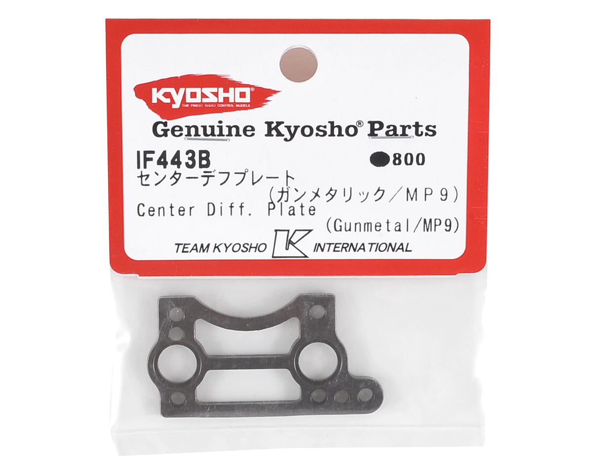 Kyosho MP9 TKI4 Center Differential Plate (Gunmeta