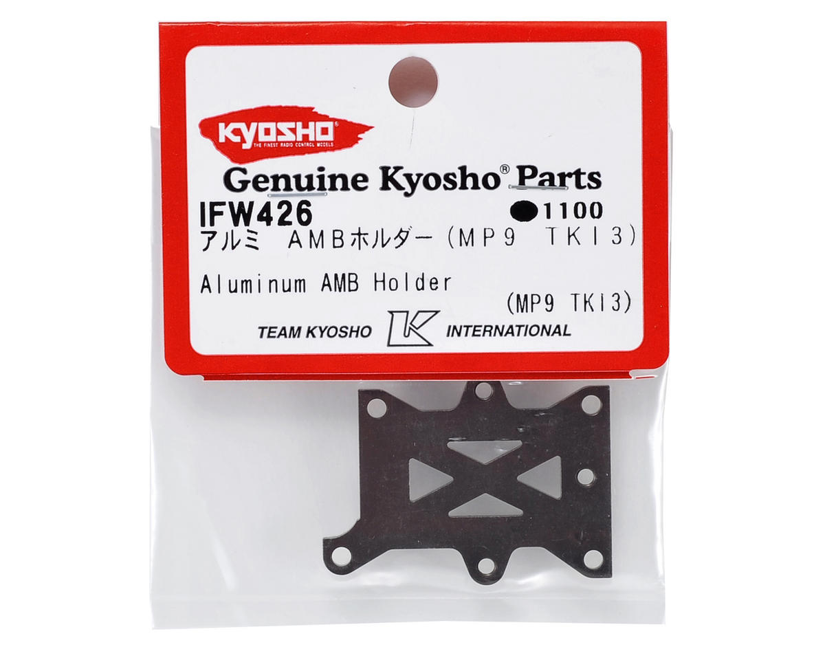 Kyosho Aluminum Transponder Holder (Gun Metal) (TKI3/TKI4)