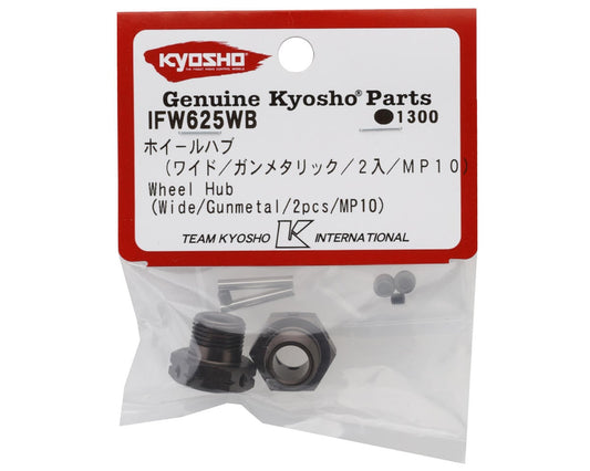 Kyosho MP10 TKI2 17mm Wide Wheel Hubs (Gunmetal) (2)