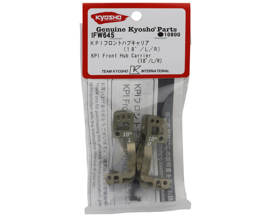 Kyosho MP10 KPI Aluminum Front Hub Carrier (18°) (L/R)