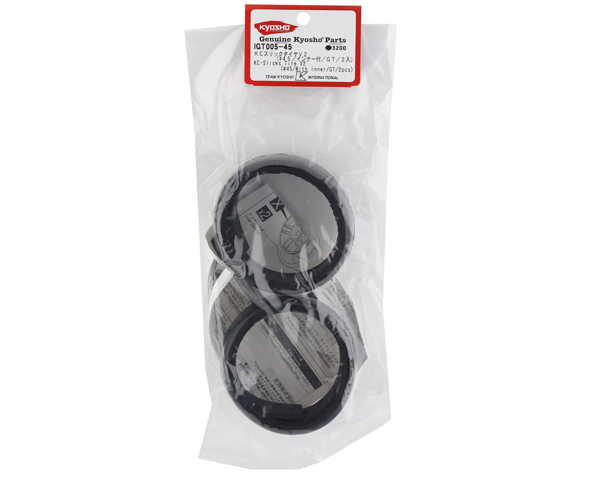 Kyosho KC-Slicks Tire w/Insert (2) (Inferno GT) (#45)