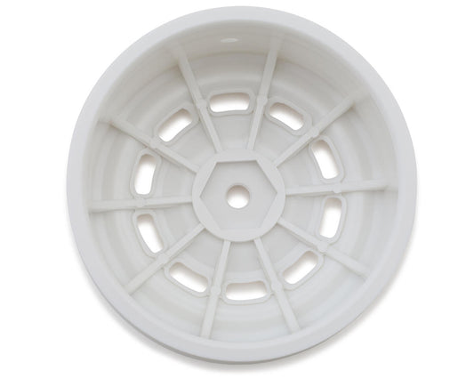 Kyosho Lazer SB 2.2" 10-Hole Front Wheels (White) (2)