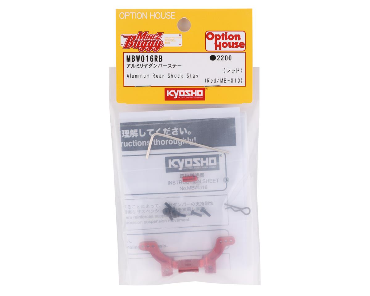 Kyosho Mini-Z Buggy Aluminum Rear Shock Stay (Red)