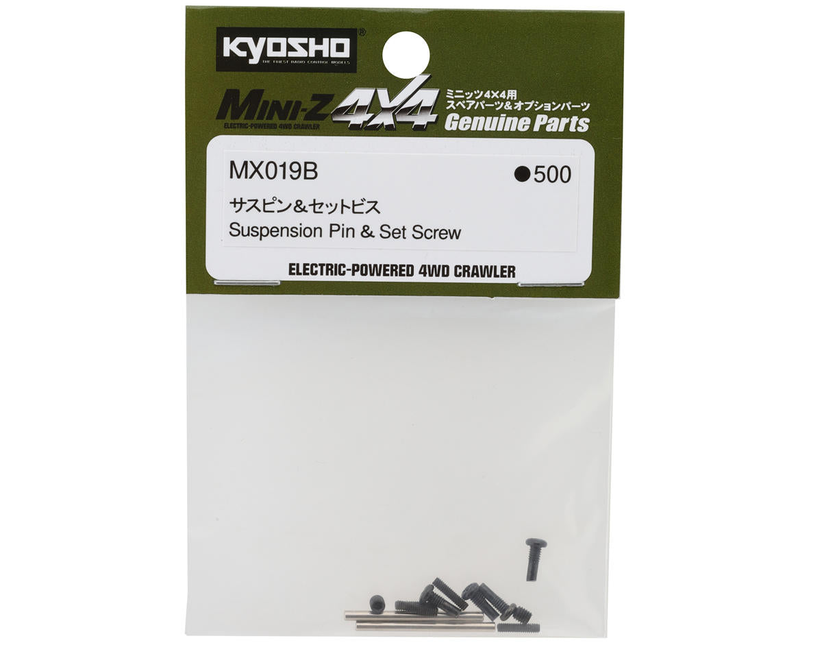 Kyosho MX-01 Suspension Pin & Set Screw Set