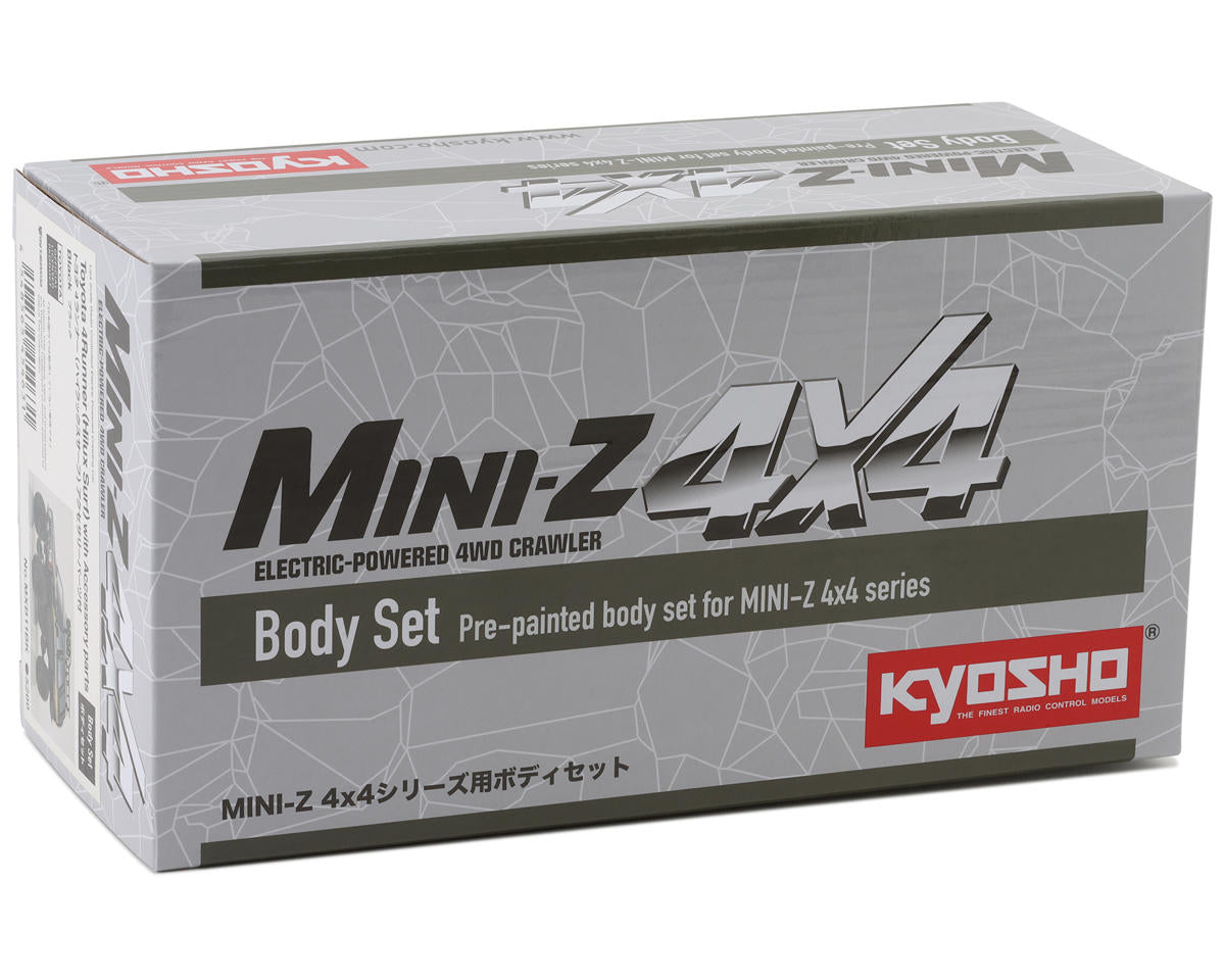 Kyosho MX-01 Toyota 4Runner Body Set (Black)