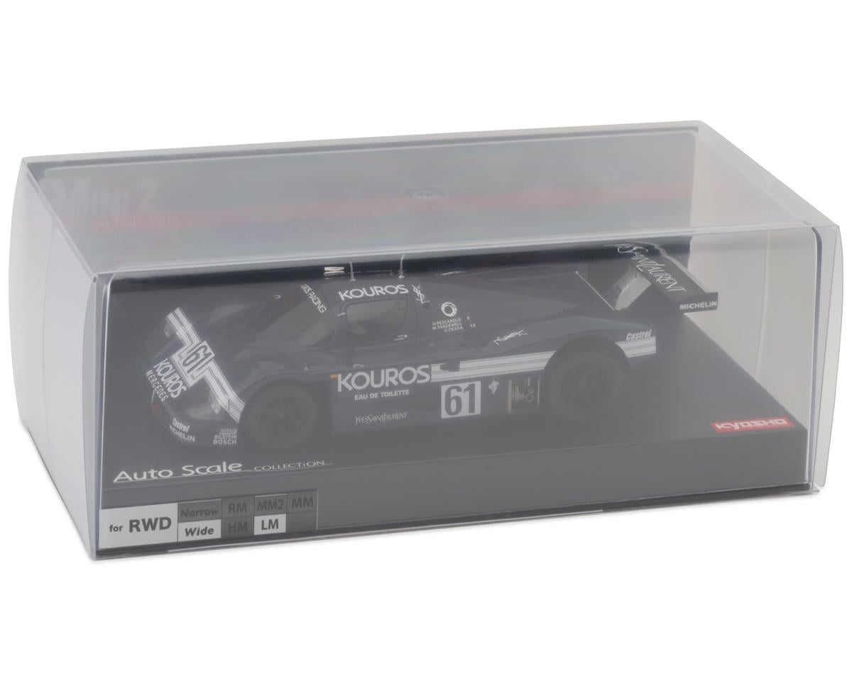 Kyosho MR-04 Mini-Z ASC Sauber Mercedes C9 1988 Pre-Painted Body (Dark Blue)