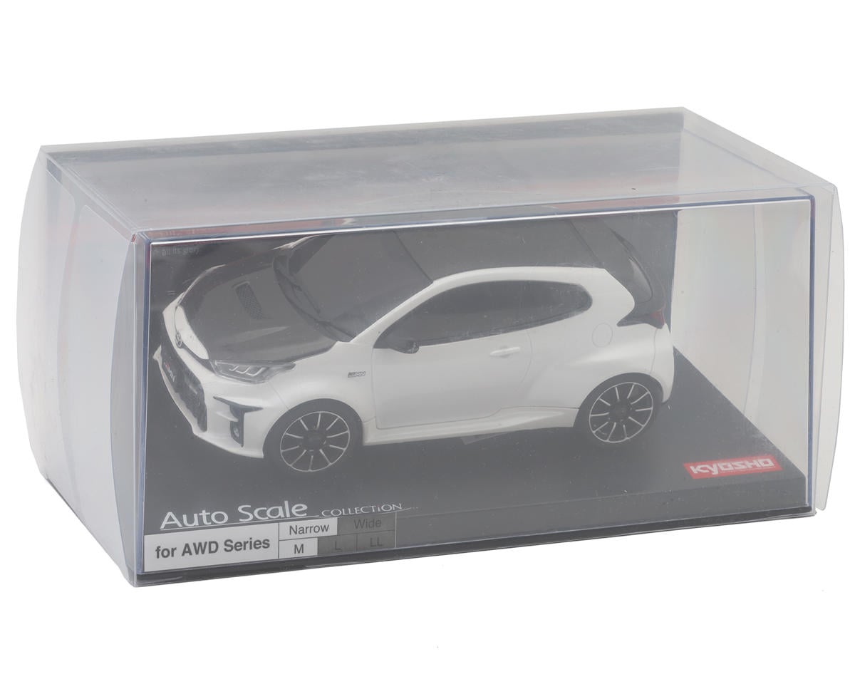 Kyosho Mini-Z MA-020-N Toyota GRMN YARIS Rally Pre-Painted Body (White/Black)
